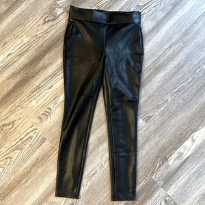 Loft Faux Leather Leggings XS Petite